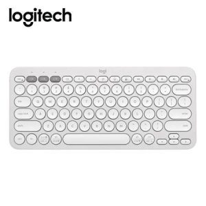 Teclado Logitech Pebble 2 K380S Bluetooth/Inalámbrico SP Blanco