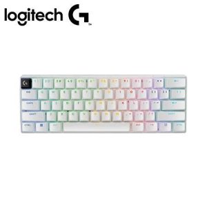 Teclado Logitech PRO X 60 Lightspeed BT/Óptico/65 HRS/RGB Blanco