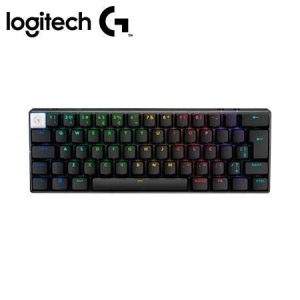 Teclado Logitech PRO X 60 Lightspeed BT/Óptico/65 HRS/RGB Negro