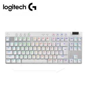 Teclado Logitech PRO X TKL Lightspeed USB Blanco