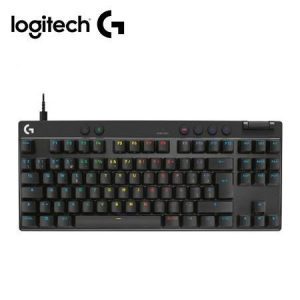 Teclado Logitech PRO X TKL Rapid Análogo / Wired USB-C / Lightsync RGB / Keycontrol Negro