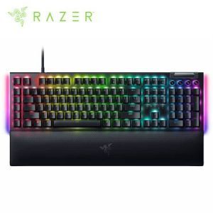 Teclado Razer Blackwidow V4 Mechanical USB-C Switch Verde Hyperpolling 8,000HZ US 2 Zonas Chroma Negro