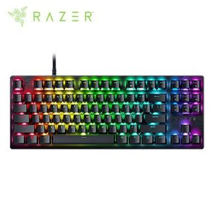 Teclado Razer Huntsman V3 X TKL Opto Mechanical Switch Morado SP Chroma Negro